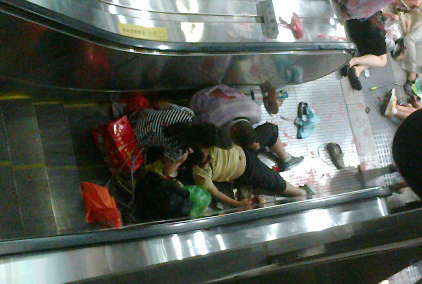 北京地铁四号线电梯故障 导致1人死亡28人受伤