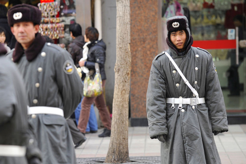 北京清理黑保安 禁止保安公司截访