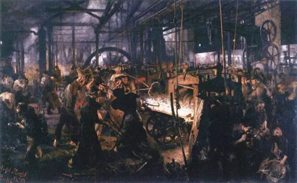 欧洲画家笔下的工业革命