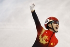 2022北京冬奥会短道速滑混合团体接力 中国队夺冠
