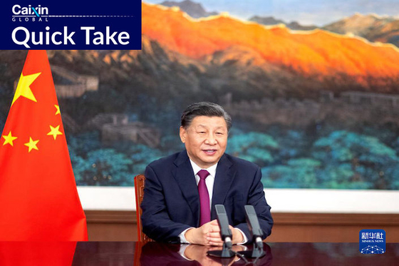Chinese President Xi Jinping pledges to open the door to the world more widely