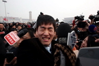 刘翔政协会议遭记者围堵