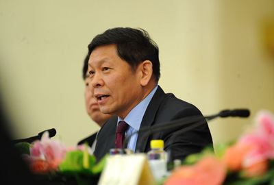 中国经济体制改革研究会会长宋晓梧。
