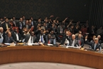联合国安理会全票通过叙利亚决议草案