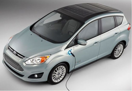 福特展出C-MAX 太阳能概念车