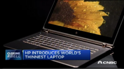 惠普发布全球最薄笔记本电脑
