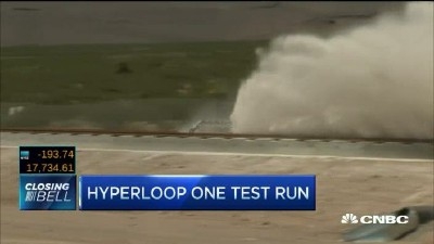 Hyperloop完成首次推进系统测试