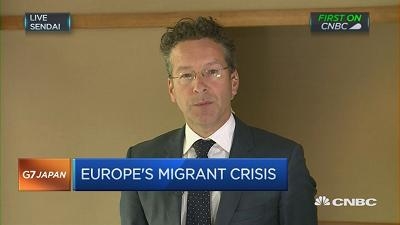 专访欧元集团主席：希腊债务、英国退欧与难民危机