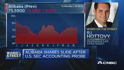 晨星：市场对阿里巴巴受调查反应过度