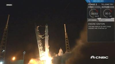 SpaceX再次成功回收“猎鹰9号”火箭