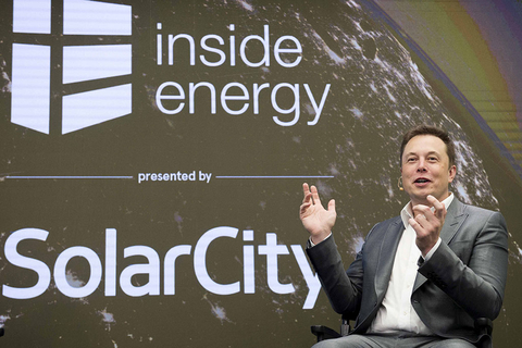26亿美元收购SolarCity 特斯拉不只做汽车