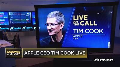 库克：苹果正进行面向未来的投资