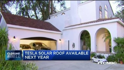 特斯拉推出太阳能屋顶 预计明年投入市场