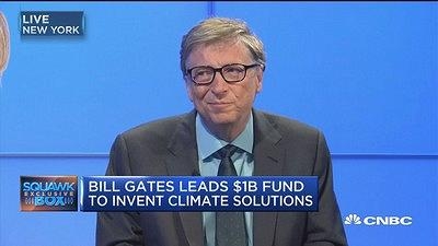 比尔·盖茨成立10亿美元清洁能源投资基金