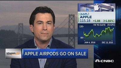 苹果AirPods开启预订 到货需等4周