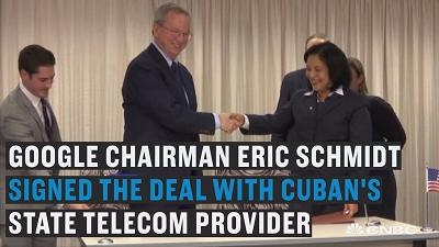谷歌与古巴签订互联网合作协议