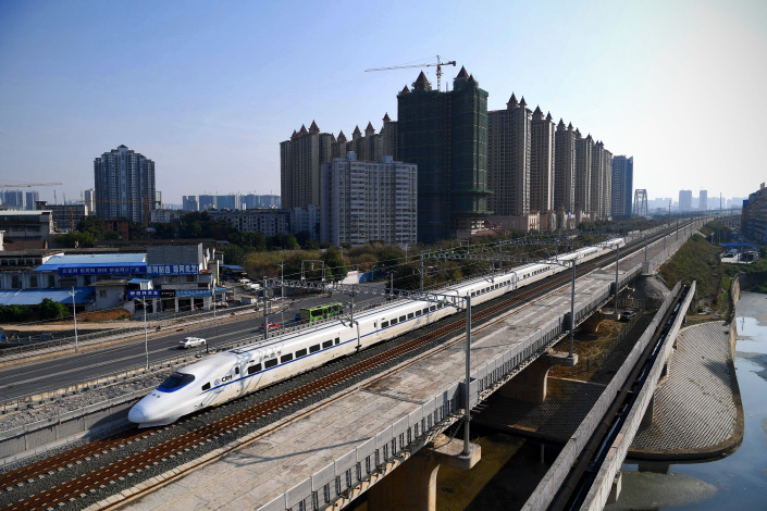 A railway connecting Baise, Guangxi province, and Kunming, Yunnan province, began operating on Dec.28, marking the beginning of full service on the Yungui High-Speed Railway. Photo: IC