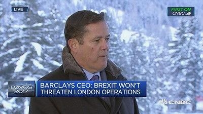 巴克莱CEO：将进行业务隔离以应对英国退欧