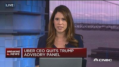 Uber CEO宣布退出特朗普顾问团队