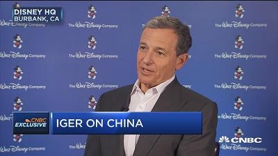 迪士尼CEO：中美贸易战将损害公司利益