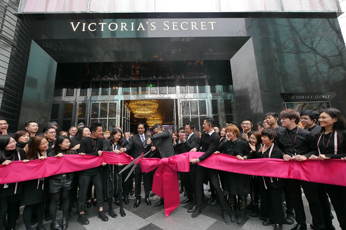 Victoria's Secret opened its first flagship store on the Chinese mainland in Shanghai on Thursday, and its second such store in Chengdu the following day. Photo: IC