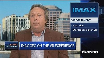 IMAX CEO：2017年将在中国开设VR观影中心