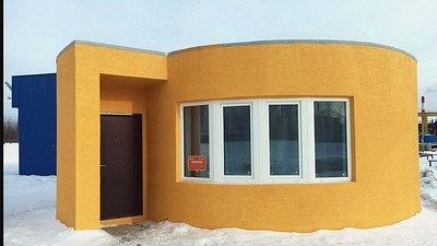 3D打印24小时建成一幢房子