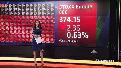 国际股市：欧股周一低开