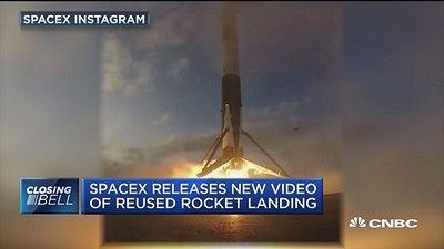 SpaceX公布回收火箭着陆视频