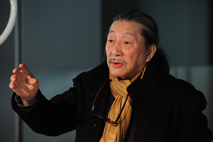 Artist Yuan Yunsheng has been a teacher at the China Central Academy of Fine Arts since 1996. Photo: Caixin
