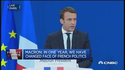 马克龙：短短一年内我们改变了法国政治面貌