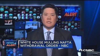 白宫起草行政令 拟退出北美自贸协定