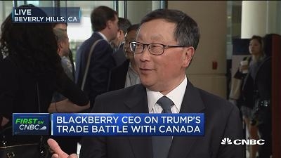 黑莓CEO：公司向软件企业转型