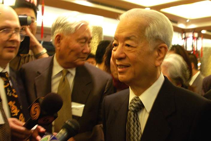Former Foreign Minister Qian Qichen attends a diplomatic event in New York City on March 14, 2006. Qian, 90, died in Beijing on Tuesday. Photo: Visual China