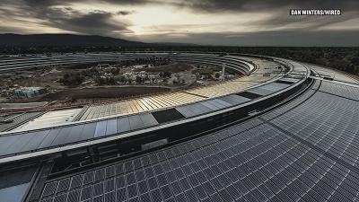 苹果飞船总部大楼最新照片曝光 能容1.2万人