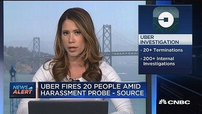 Uber内部整改 已有逾20名员工因行为不当被开除