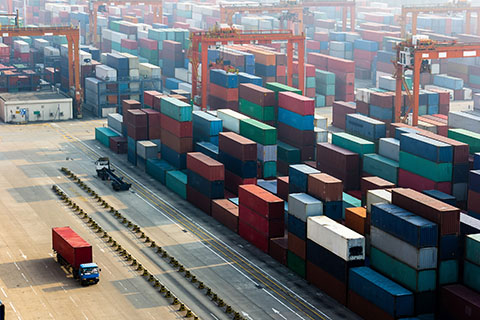 China’s goods trade registered a surplus of $104.2 billion in the second quarter. Photo: VCG