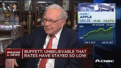 巴菲特：我从未卖出过一股苹果股票