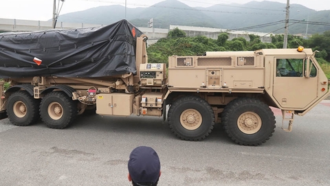 萨德剩余发射车运抵星州 驻韩美军完成萨德部署