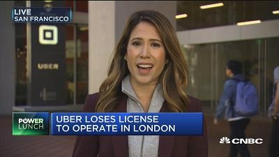 失去伦敦运营牌照 Uber表示将上诉