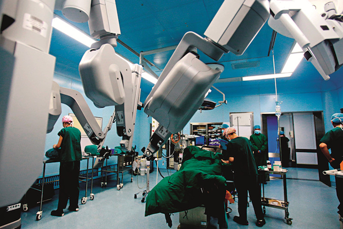 The promising artificial intelligence (AI) medical treatment industry, in which AI medical startups in China alone raised more than 18 billion yuan ($2.7 billion) by the end of August, has attracted many big names, both from home and abroad. Photo: Visual China