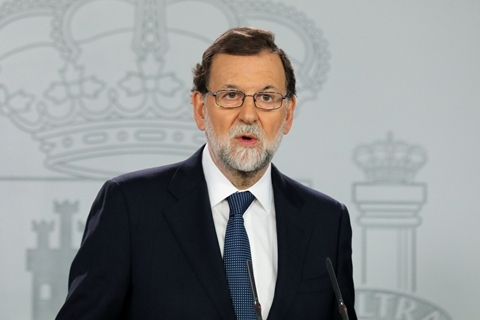 西班牙首相要求加泰罗尼亚限时澄清是否要独立 威胁取消自治权