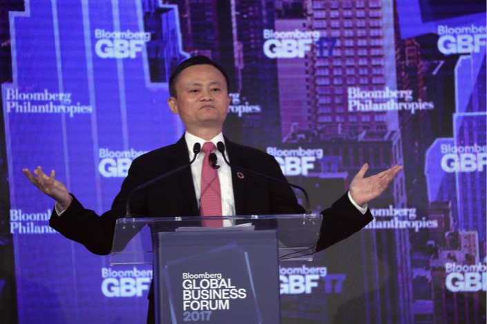 About 69% of China's billionaire-linked businesses are publicly listed companies, including Alibaba Group Holdings Ltd., founded by Jack Ma (above), whom Forbes magazine said in May is the Chinese mainland's richest man. Photo: Visual China