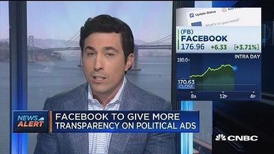 Facebook对政治广告加强透明度监管