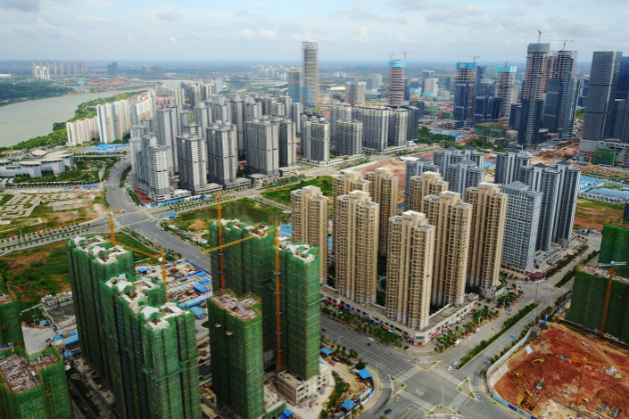 Nanning, the Guangxi Zhuang autonomous region, is seen from the air. Photo: Visual China