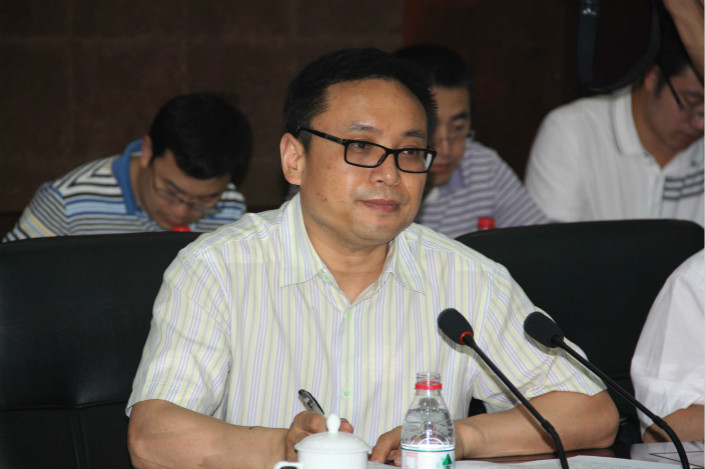 Both Mu Huaping (pictured) and ousted Chongqing Party Chief Sun Zhengcai were key supporters of financial-technology firm IZP group. When IZP moved its cross-border payment business to Chongqing, Mu arranged a 270-million yuan ($40 million) investment in the firm by several companies controlled by the district he led. Photo: Visual China