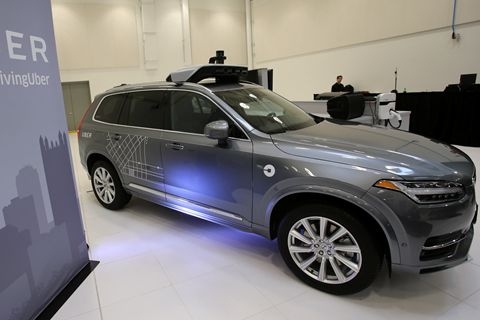 沃尔沃将向Uber出售数万辆SUV 用于自动驾驶研发