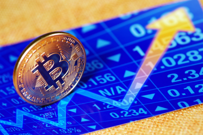 The collective value of all bitcoins has leapt more than 17-fold this year, surpassing the $286.7 billion market capitalization of Wal-Mart Stores Inc. Photo: Visual China