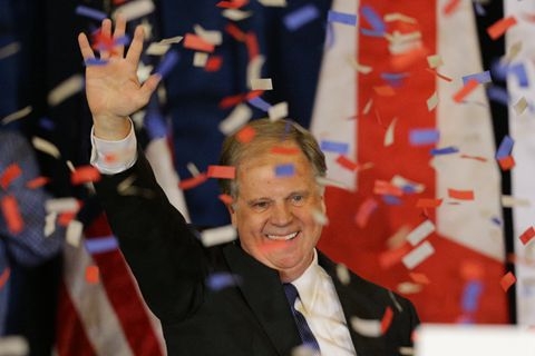 铁杆“红州”翻盘 被控性侵的共和党候选人丢失阿拉巴马州议席