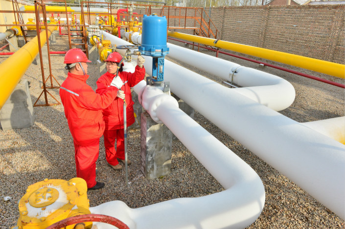 The supply crunch has led to a surge in domestic natural gas prices. The onshore price of liquefied natural gas in northern China has nearly doubled over the past three months to between 6,000 yuan ($906) and 8,000 yuan per ton. Photo: IC